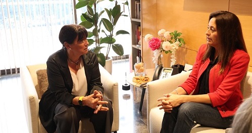 La consellera Niubó y la alcaldesa hacen frente común para mejorar la formación profesional en Gavà